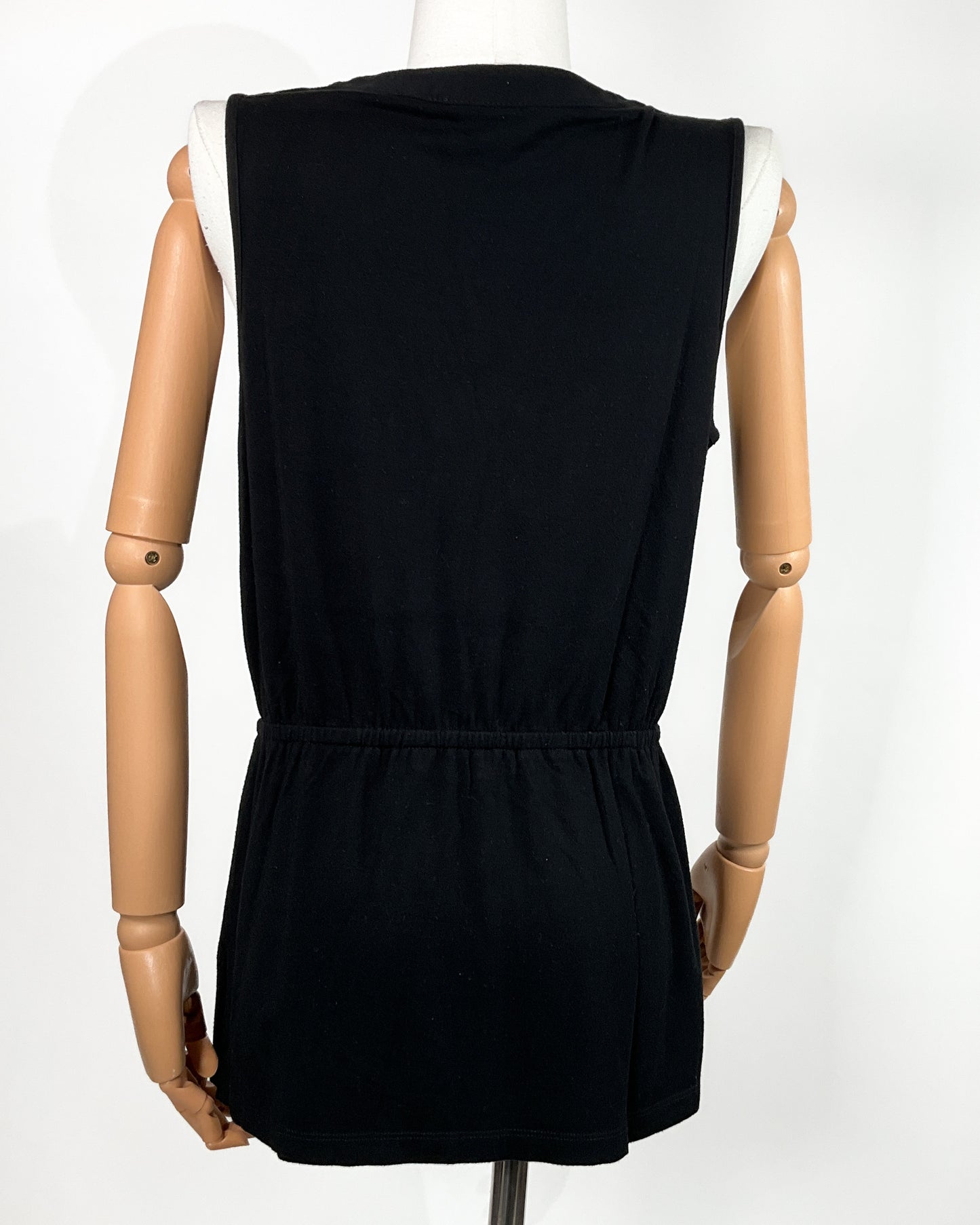 Blusa Negra Sin Mangas Vanity – Talla M