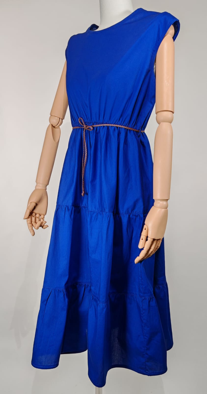Vestido Azul Rey Mokara – Frescura y Estilo para tu Día a Día