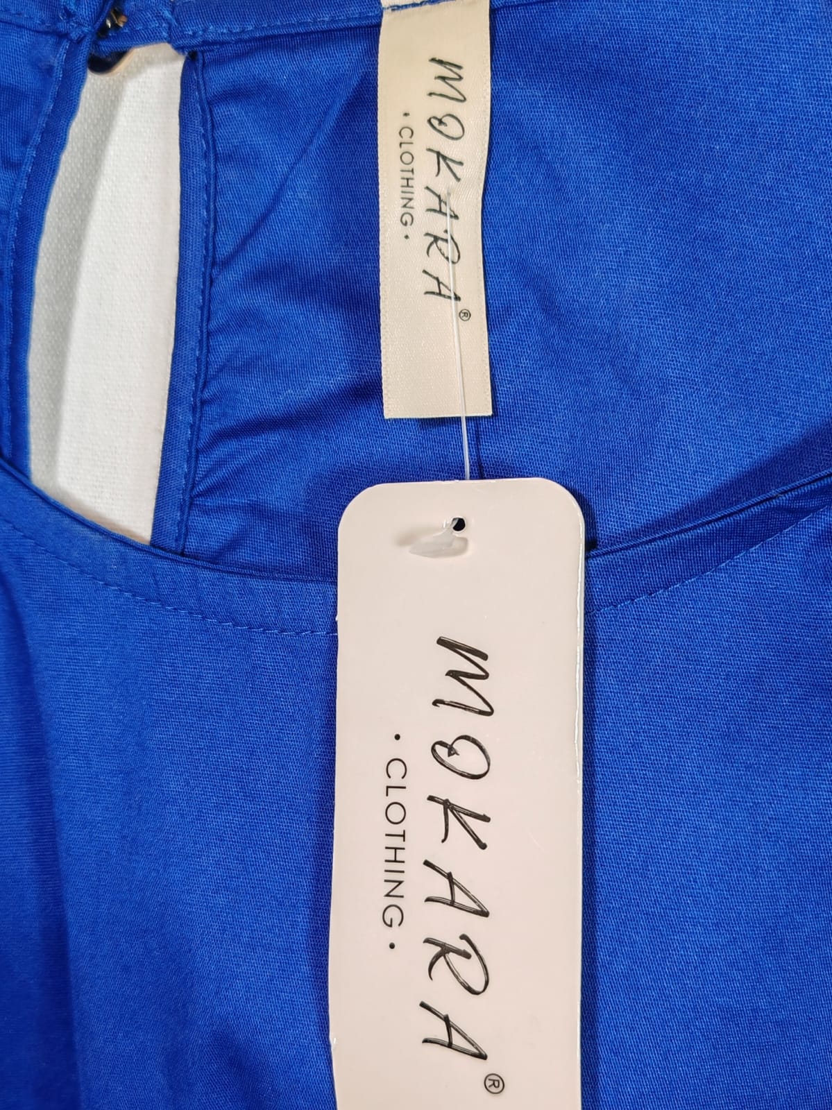 Vestido Azul Rey Mokara – Frescura y Estilo para tu Día a Día