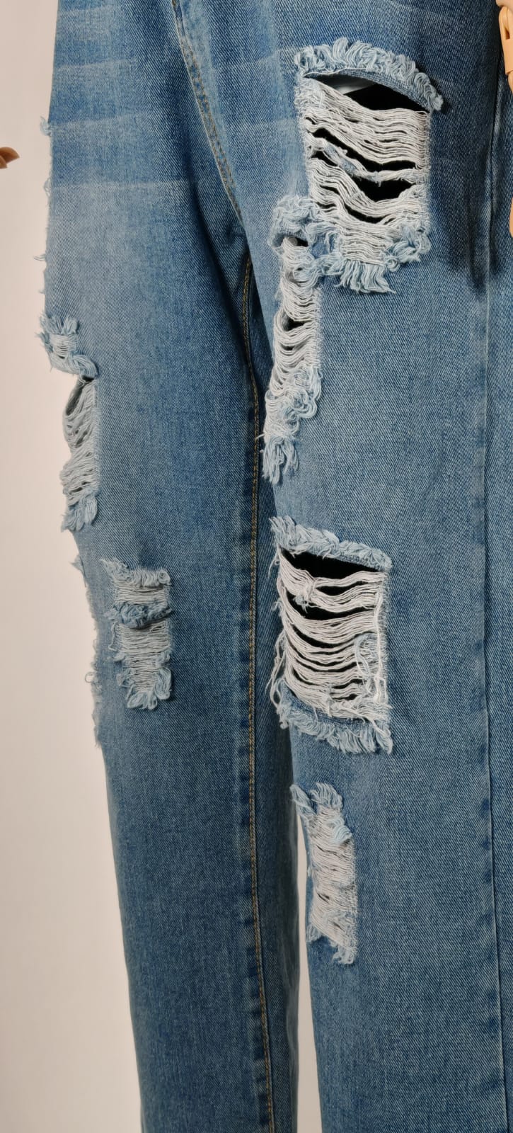 Jeans Rasgados AQ&JA – Estilo Urbano y Actitud en Cada Paso