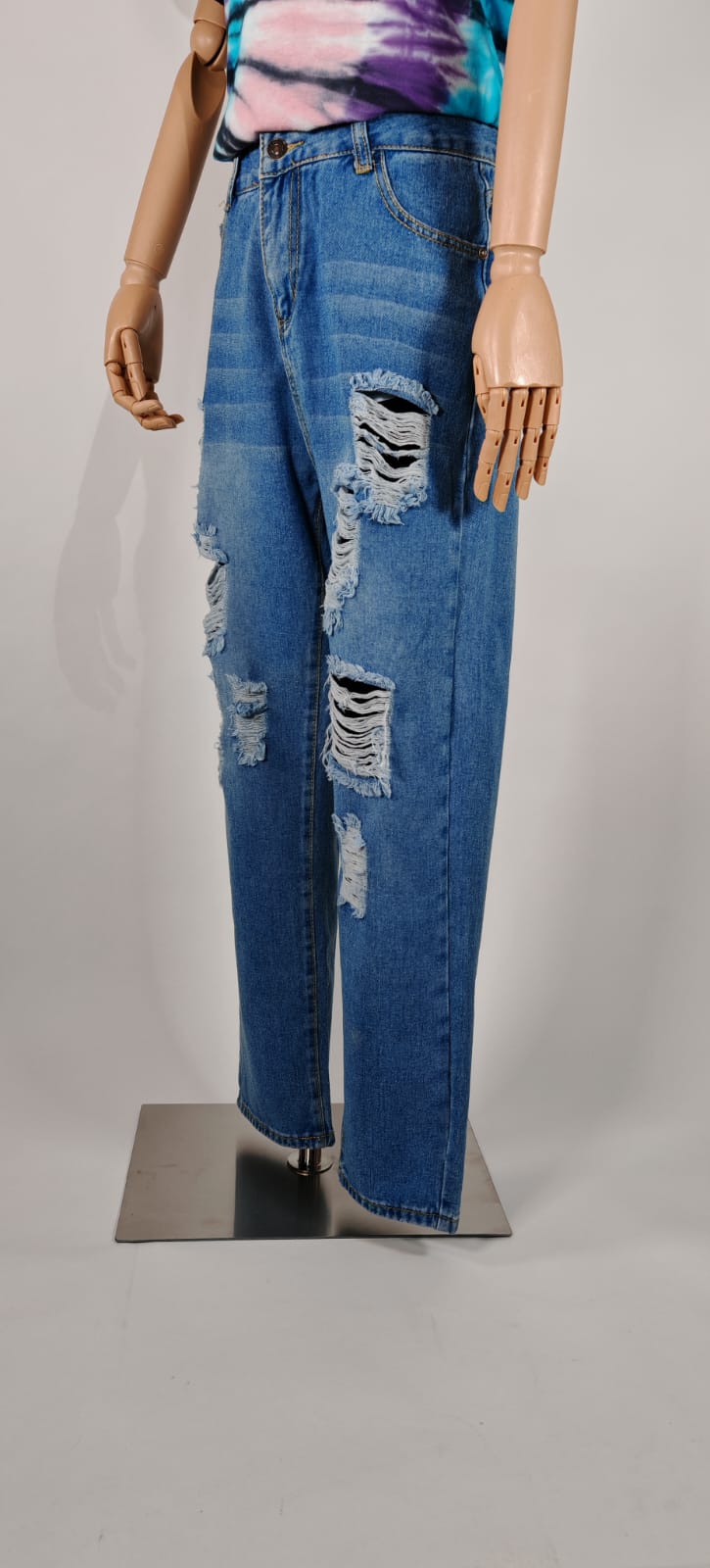 Jeans Rasgados AQ&JA – Estilo Urbano y Actitud en Cada Paso