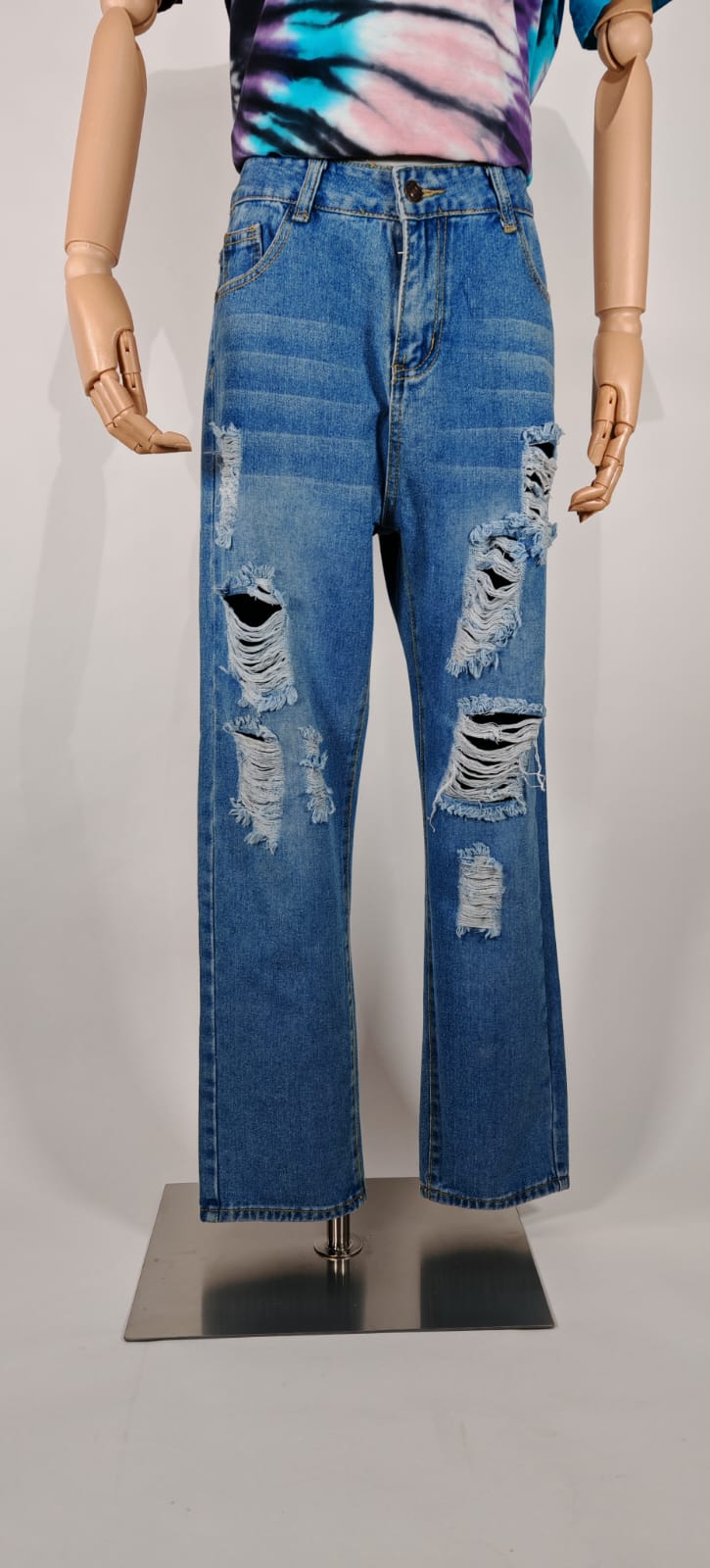 Jeans Rasgados AQ&JA – Estilo Urbano y Actitud en Cada Paso