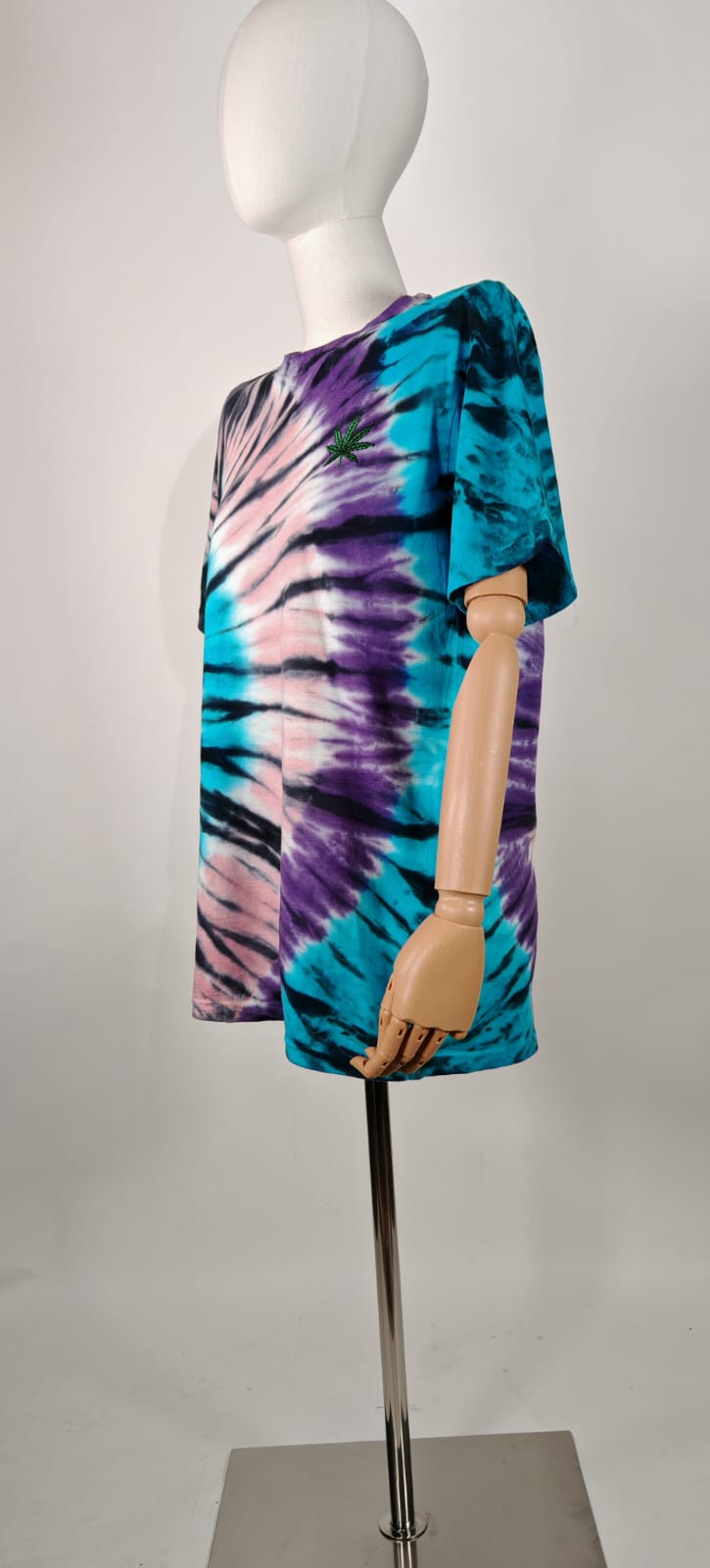 Playera Eight Multicolor – Estilo Tie-Dye con Actitud