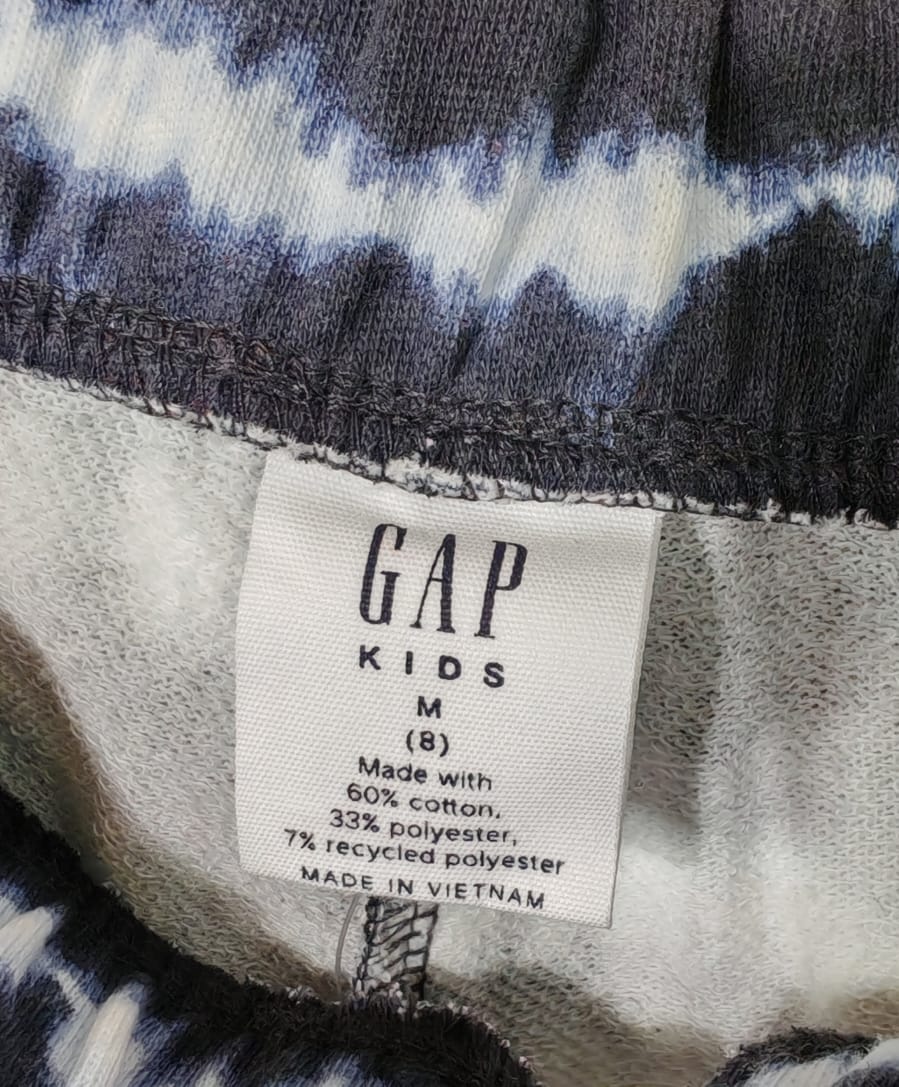 Short GAP Kids Tie Dye Azul – Estilo y Comodidad para Niños