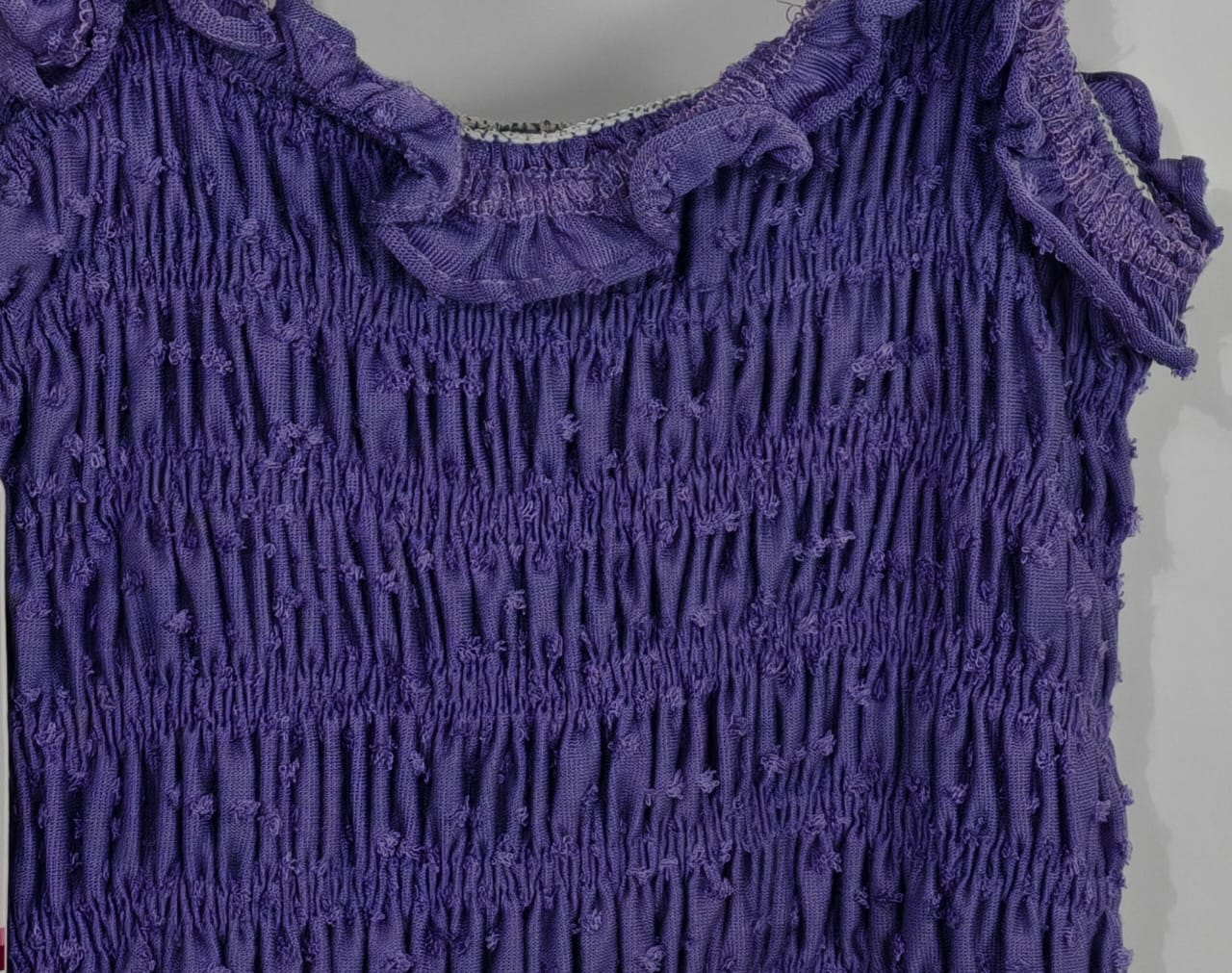 Crop Top Morado Texturizado – Marca Najaidi