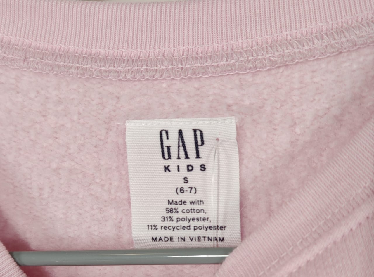 Sudadera Old Navy Kids Tie Dye Rosa – Talla S (6/7)