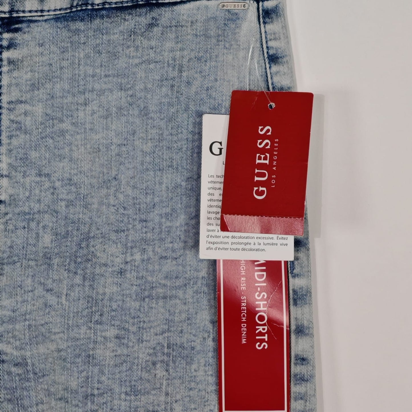 Short de Mezclilla Azul Claro – Guess Talla 25