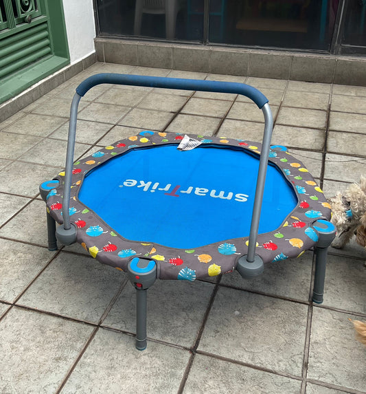 Trampolín Infantil Smart Trike con Barra de Equilibrio – Segunda Mano