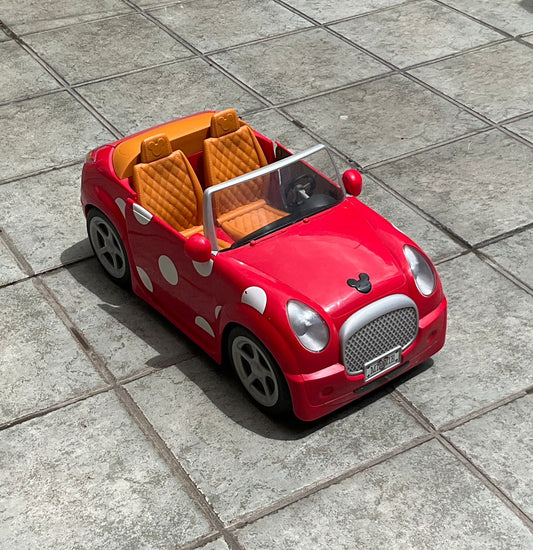 Carrito de Muñecas Minnie Mouse Convertible Rojo – Juguete Segunda Mano