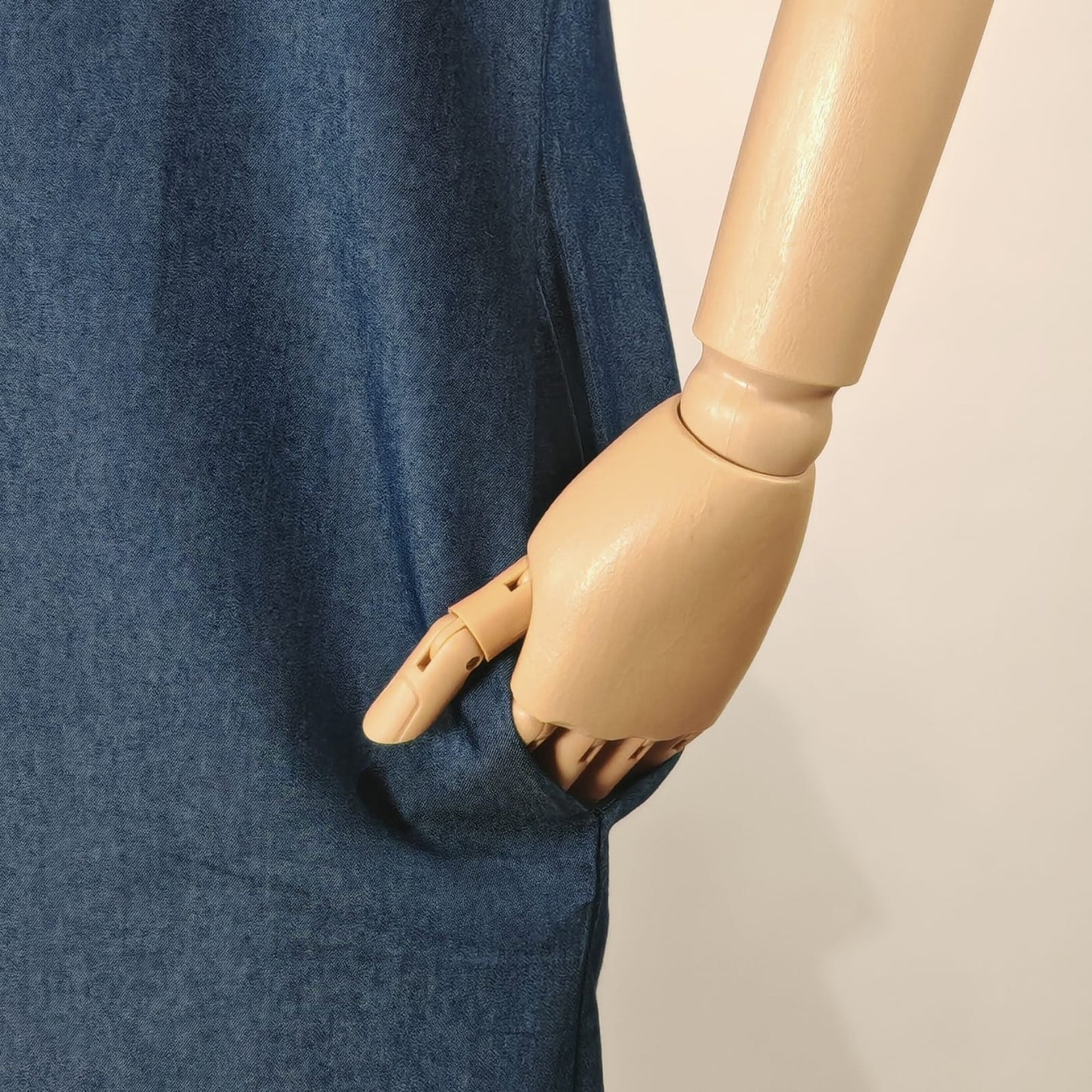 Vestido Camisero Azul Mezclilla – Casual, Juvenil y Súper Combinable