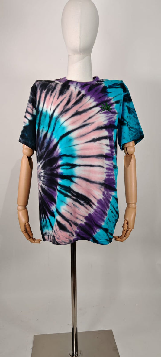 Playera Eight Multicolor – Estilo Tie-Dye con Actitud