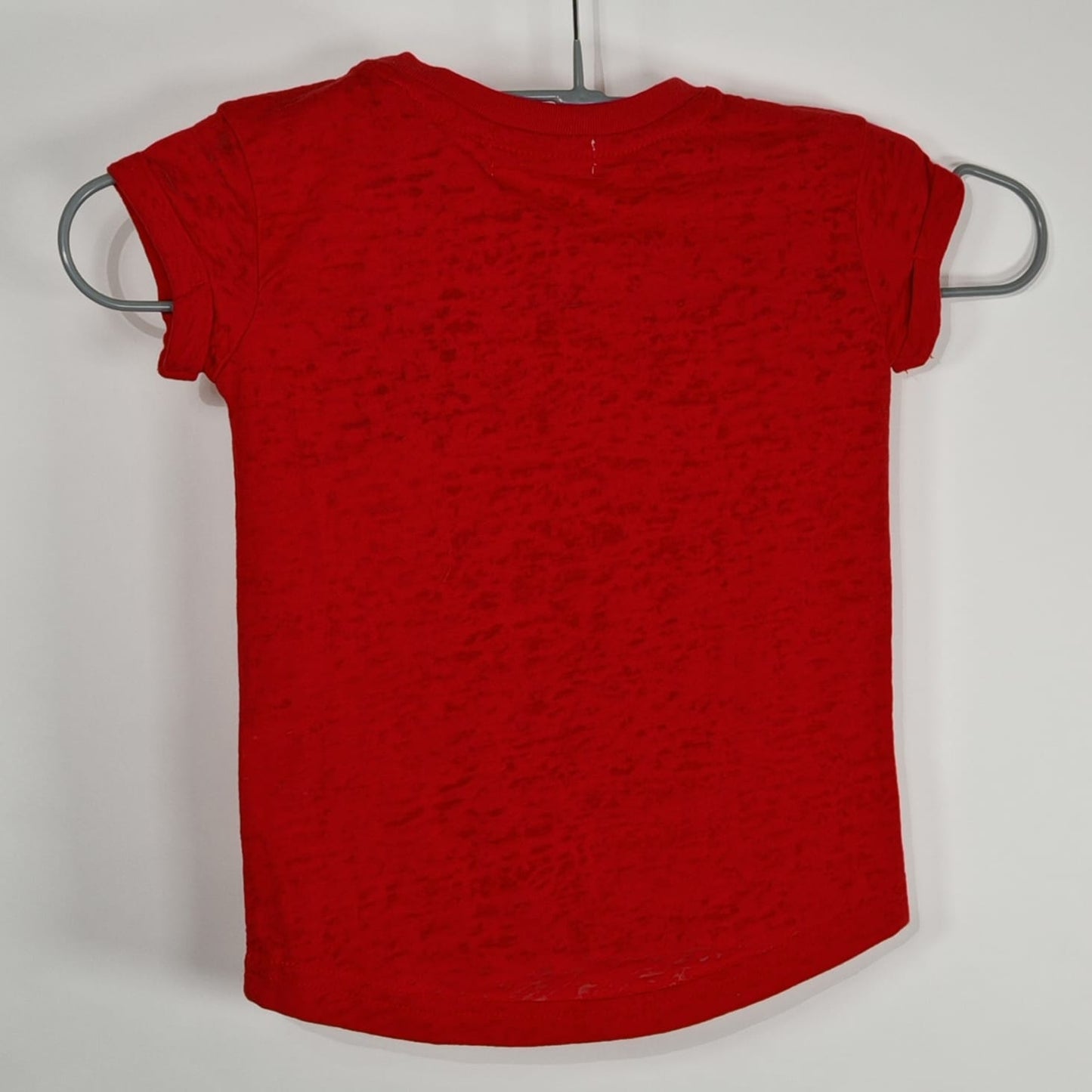T-shirt FK Girl Roja con Letras Blancas – Talla 2T Niña