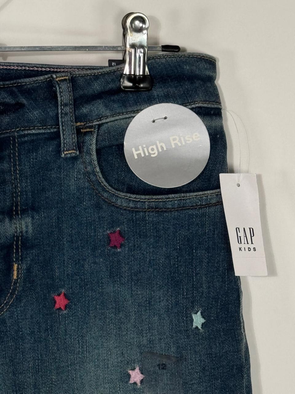 Jeans Levi’s Niña Mezclilla con Estrellas – Talla 12